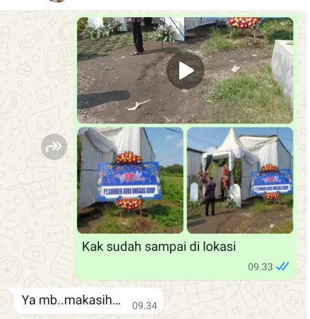 Pengiriman Karangan Bunga Taman Menteng