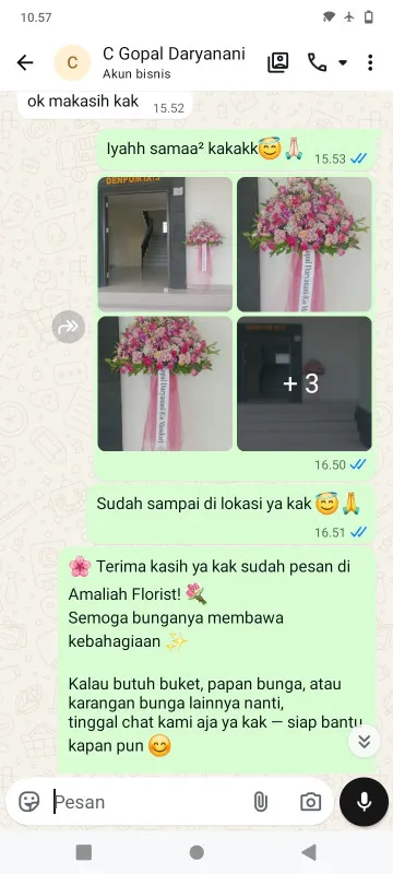 Pengiriman Karangan Bunga Taman Menteng